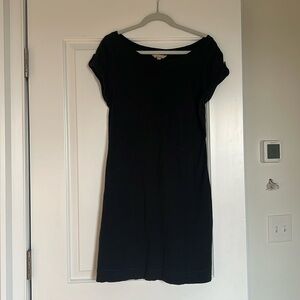 Banana Republic black tee shirt dress, size medium.